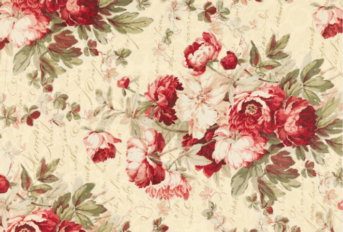 Decoupage Craft Paper by Roycycled Papers Vintage Wallpaper