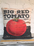 Accent Pillow for Gardeners "Big Red Tomato" #100-B102