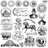 IOD Decor Stamp Antiquities 12x12" by Iron Orchid Designs