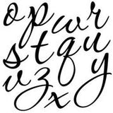 IOD Decor Stamp Swoosh 12x12" by Iron Orchid Designs