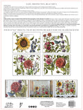 IOD Decor Transfer Botanist's Journal Botanist 12" X 16" Pad by Iron Orchid Designs