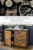 IOD Decor Transfer Exploration 12" X 16" Pad by Iron Orchid Designs