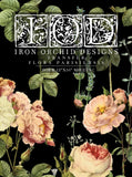 IOD Decor Transfer Flora Parisiensis 12" X 16" Pad by Iron Orchid Designs