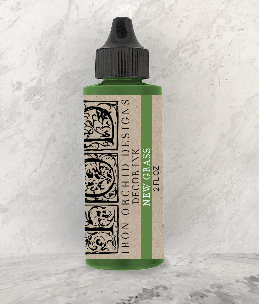 IOD Decor Ink New Grass (Green) 2 oz. by Iron Orchid Designs