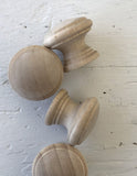IOD Wooden Knobs 1.5" 4-Pack by Iron Orchid Designs