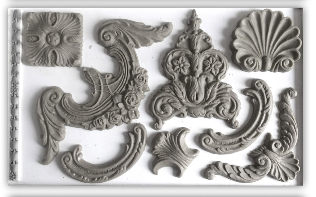 IOD Decor Mould Classic Elements by Iron Orchid Designs
