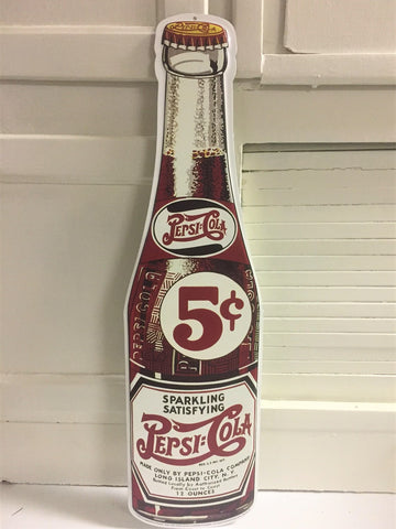 Pepsi Cola Tin Advertising Sign  #548