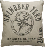 Christmas Holiday Pillow Reindeer Feed #100-B150