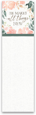 Christian Notepad All Things New #100-1319
