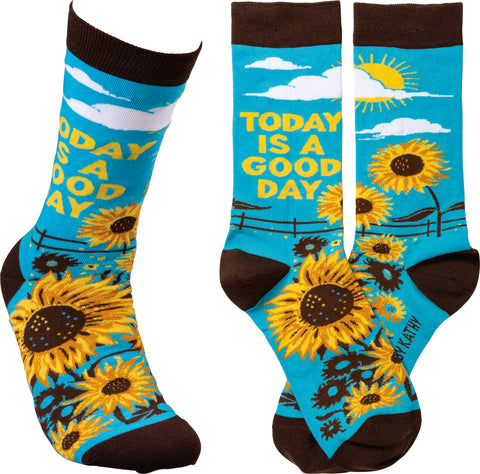 Socks "Today is a Good Day" #100-1383