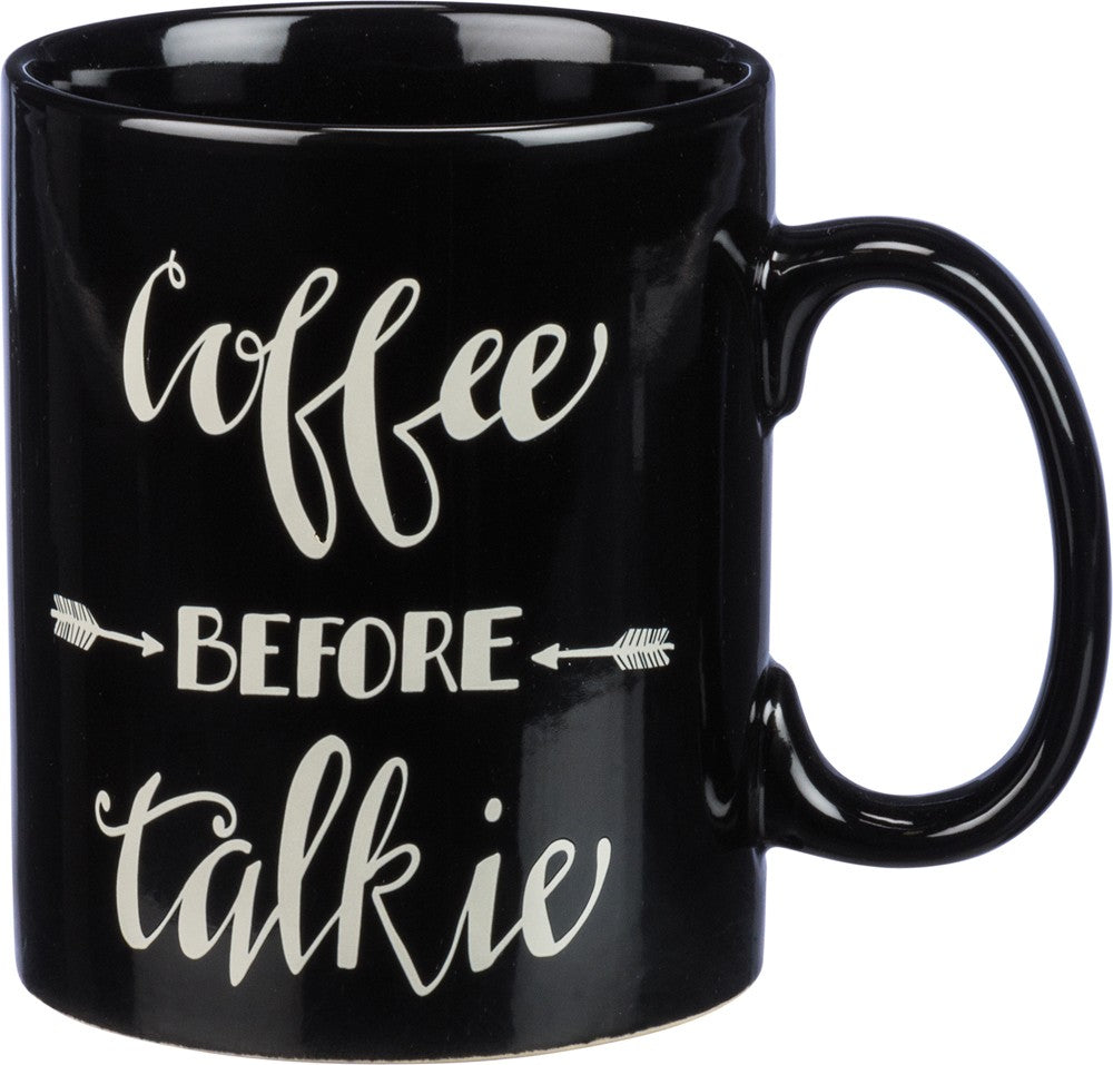 Mug "Coffee Before Talkie"  #X108