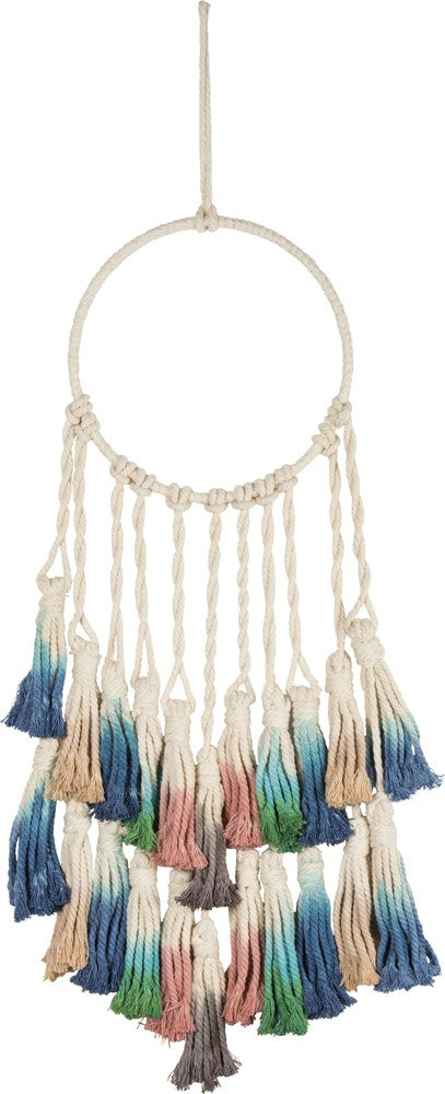 Macrame Boho Bohemian Dip-Dye Dream Catcher #100-992