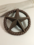 Cast Iron Star Rope Wall Plaque  #309