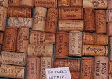Wine Corks Lot of 50 All Natural Recycled