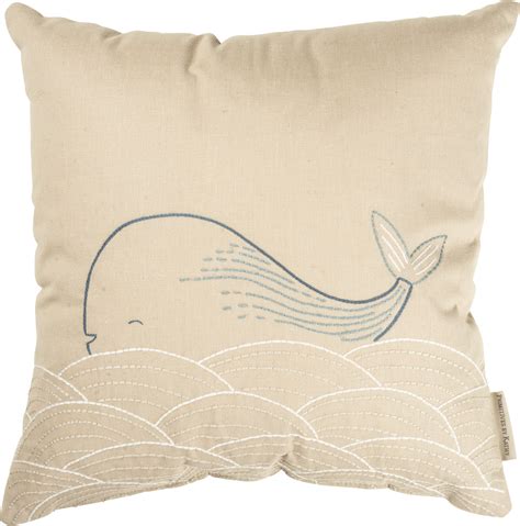 Pillow - Blue Whale Infant Baby Pillow #100-B147