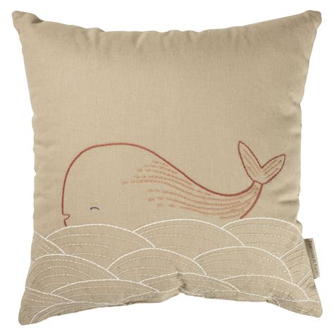 Pillow - Pink Whale Infant Baby Pillow #100-B146